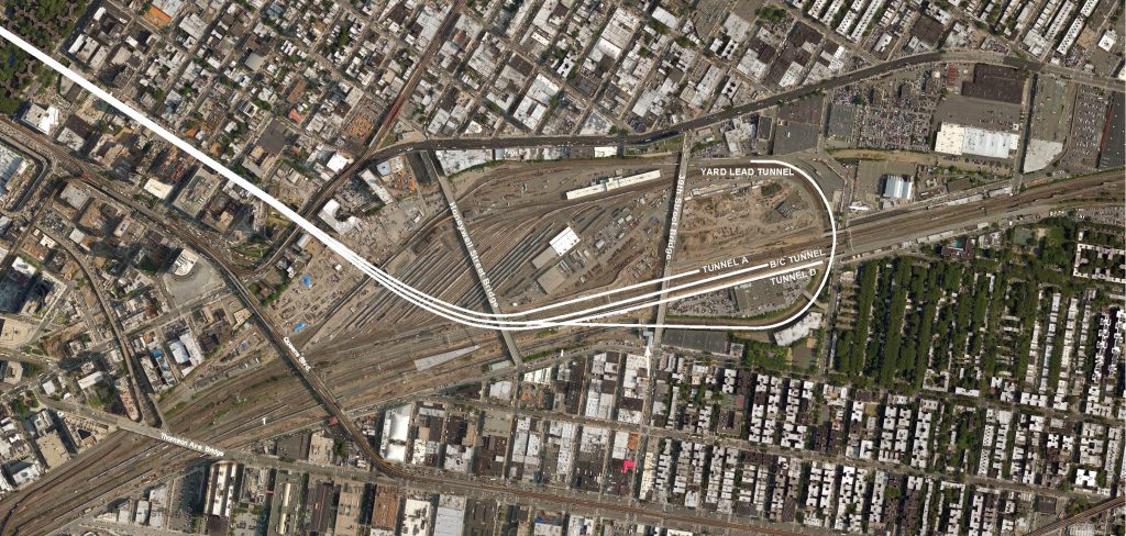 East Side Access - Harold Approach Structures Map - 09-18-19
